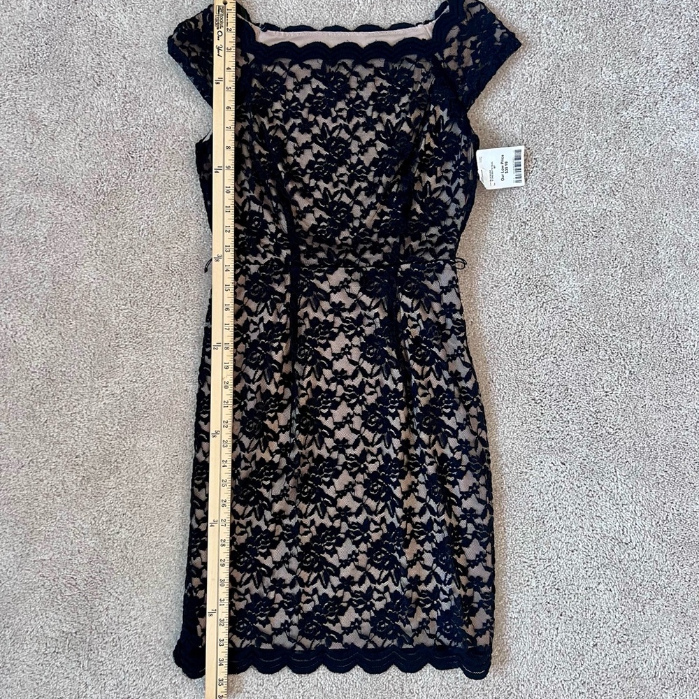 NWT Black Lace Dress - 4P - Picture 10 of 11